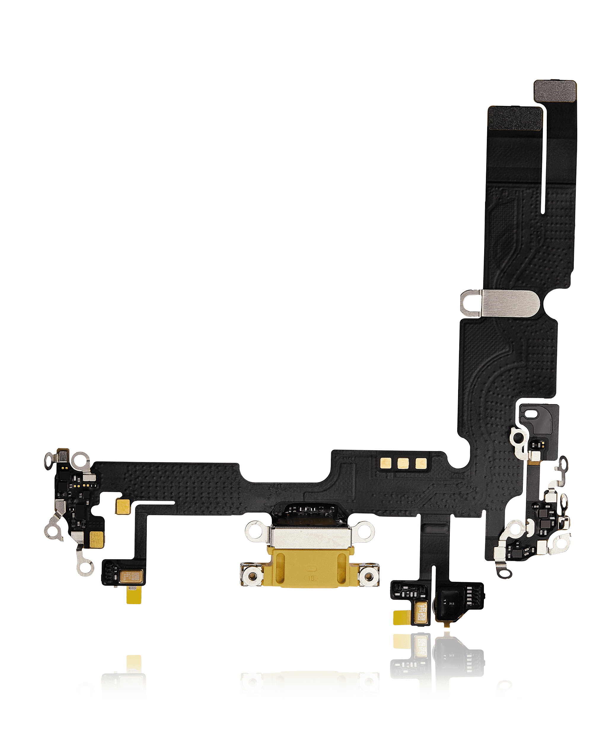 Charging Port Flex Cable Compatible For iPhone 14 Plus (Premium) (Yellow)