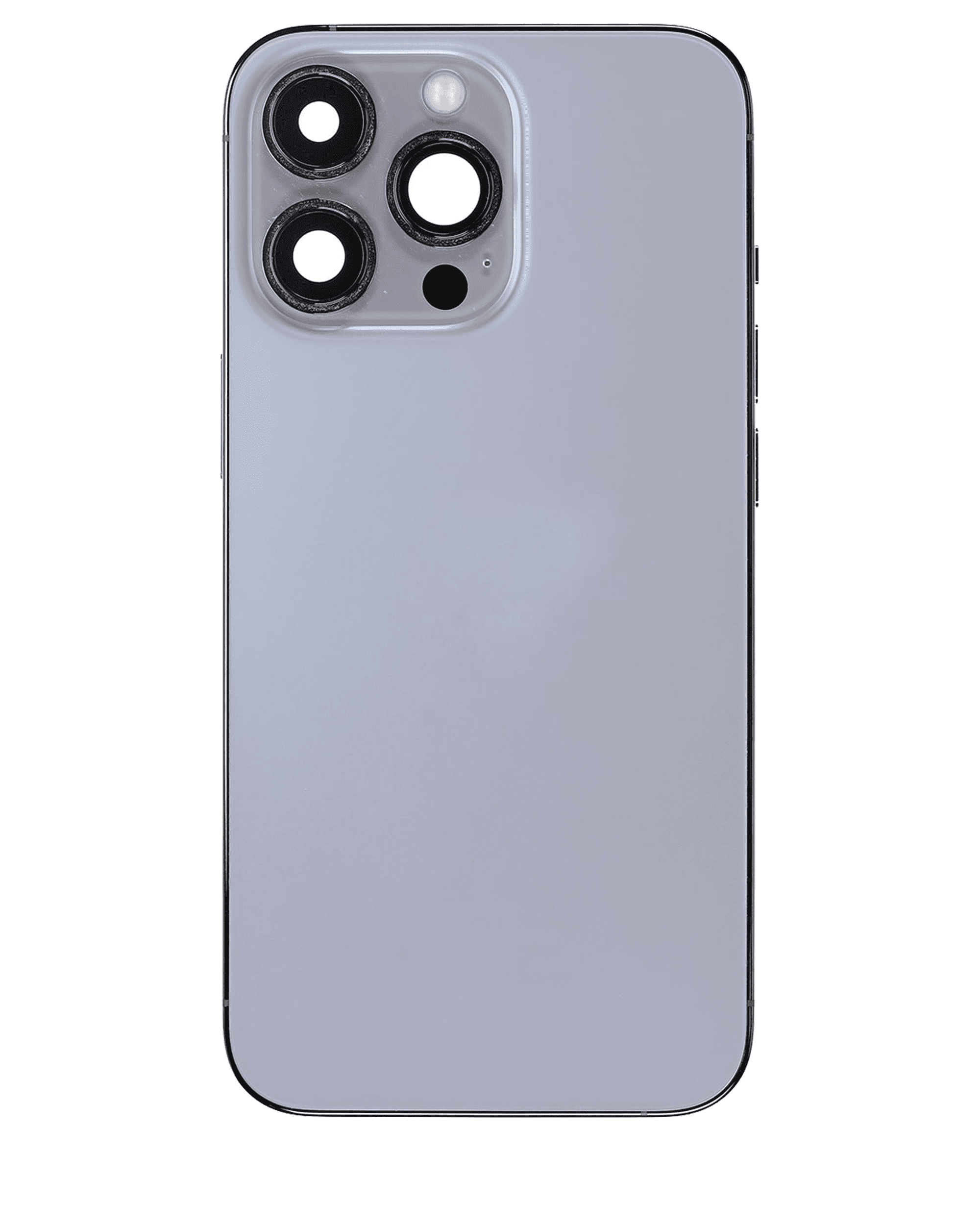 Back Housing W/ Small Components Pre-Installed Compatible For iPhone 13 Pro (US Version) (Used OEM Pull: Grade B) (Sierra Blue)