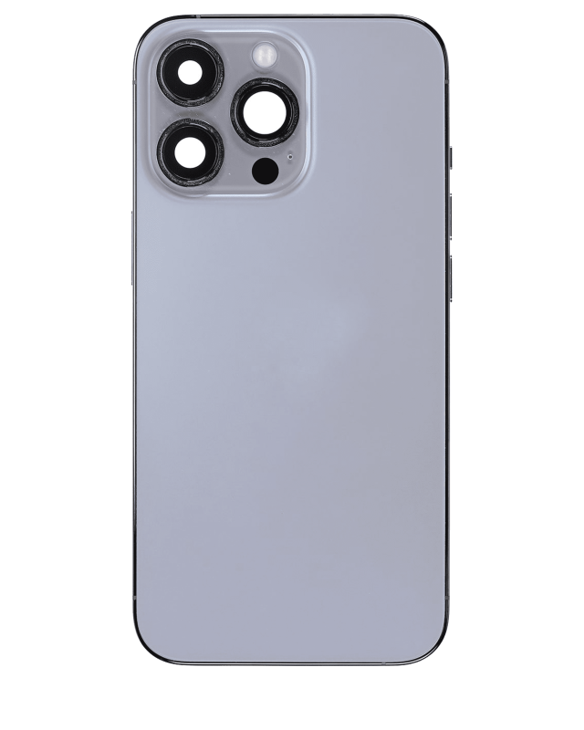 Back Housing W/ Small Components Pre-Installed Compatible For iPhone 13 Pro (US Version) (Used OEM Pull: Grade B) (Sierra Blue)