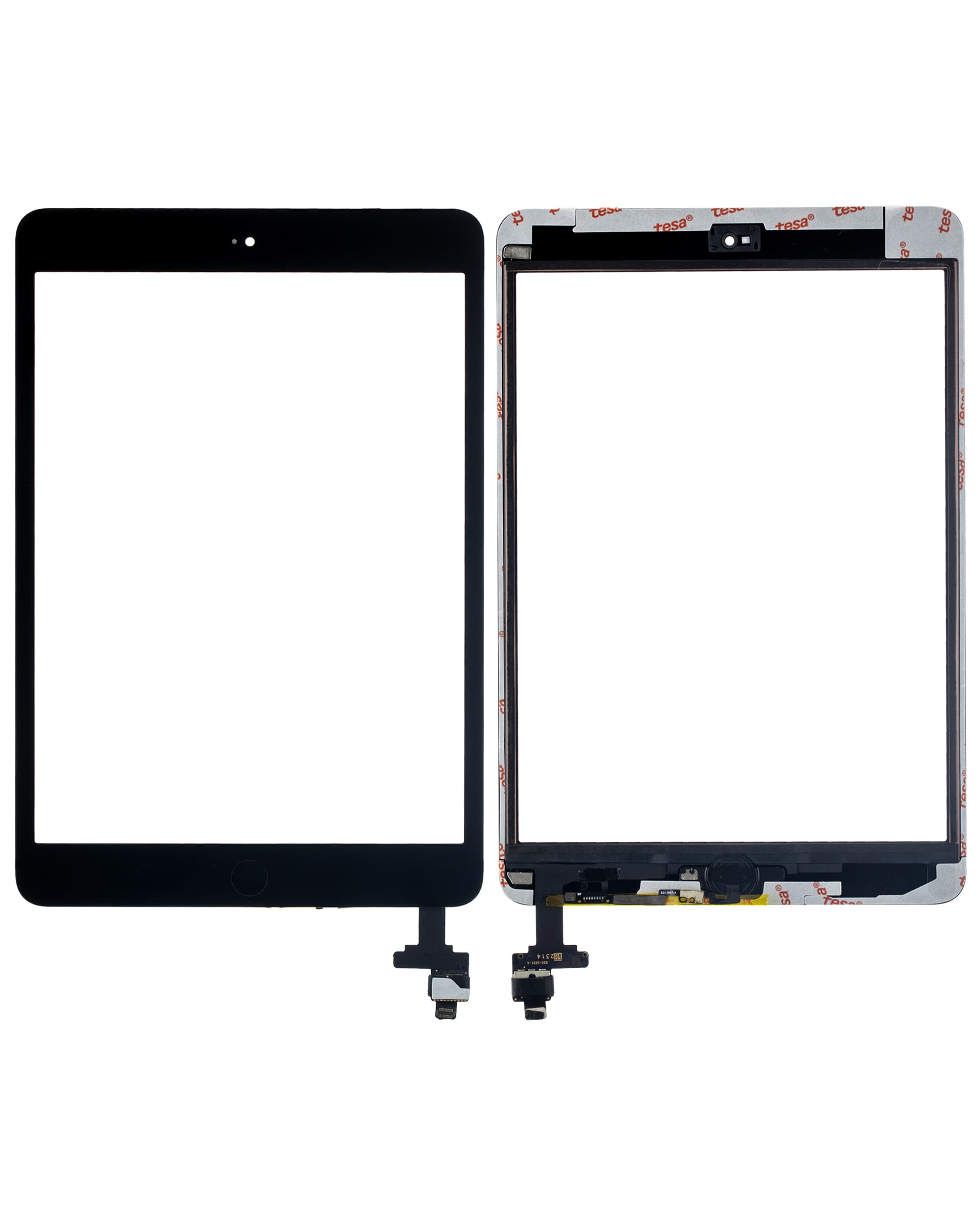 Digitizer With IC Chip & Home Button Pre-Installed Compatible For iPad Mini 1 / iPad Mini 2 (Aftermarket Plus) (Black)