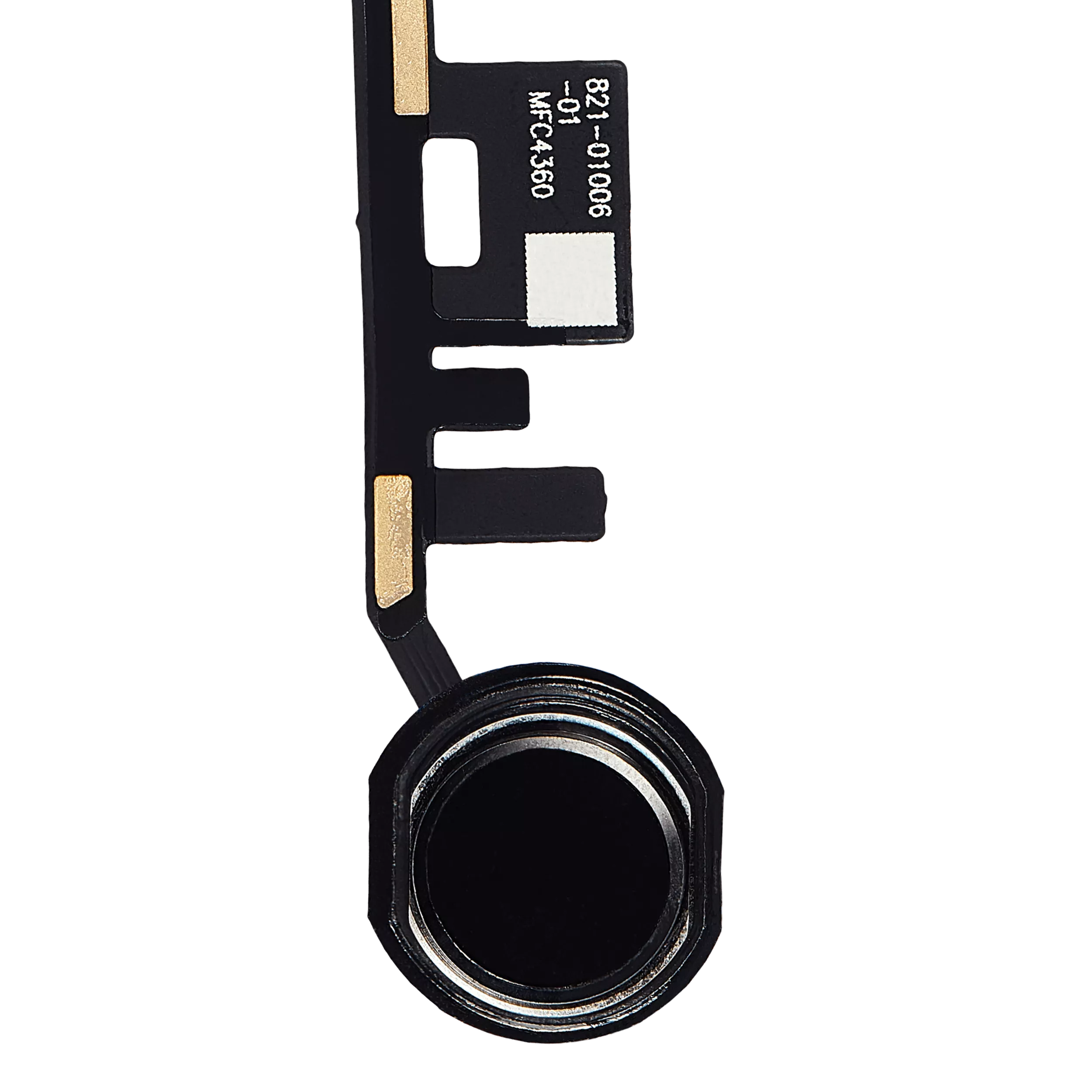 Home Button Flex Cable Compatible For iPad 5 (2017) / iPad 6 (2018) (Aftermarket Plus) (Black)