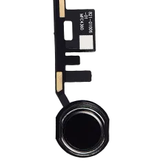 Home Button Flex Cable Compatible For iPad 5 (2017) / iPad 6 (2018) (Aftermarket Plus) (Black)