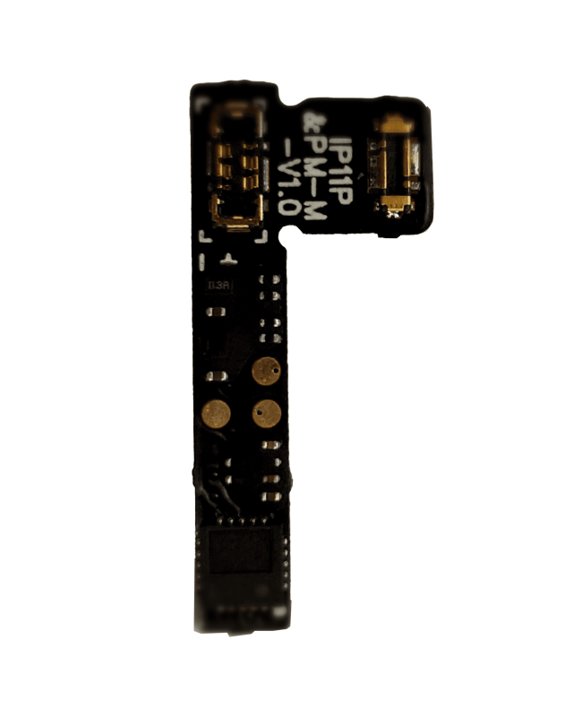 Pre-Programmed Universal Battery Tag-On Flex (Soldering Not Required) Compatible For iPhone 11 Pro / 11 Pro Max (AmpSentrix)