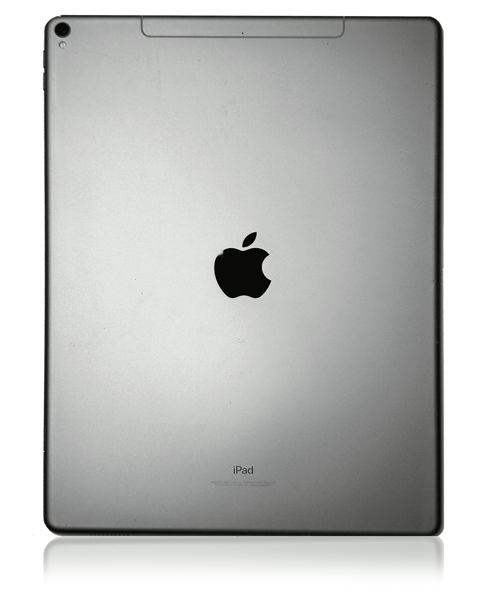 Back Housing W/ Small Components Pre-Installed Compatible For iPad Pro 12.9 2nd Gen (WIFI cellular) (Used OEM Pull: Grade C) (Space Gray)