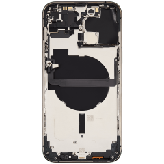 Back Housing W/ Small Components Pre-Installed Compatible For iPhone 13 Pro Max (International Version) (Used OEM Pull: Grade C) (Alpine Green)