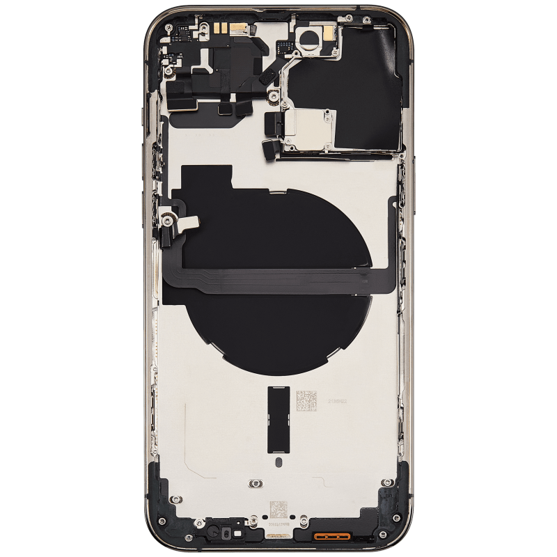 Back Housing W/ Small Components Pre-Installed Compatible For iPhone 13 Pro Max (International Version) (Used OEM Pull: Grade C) (Alpine Green)