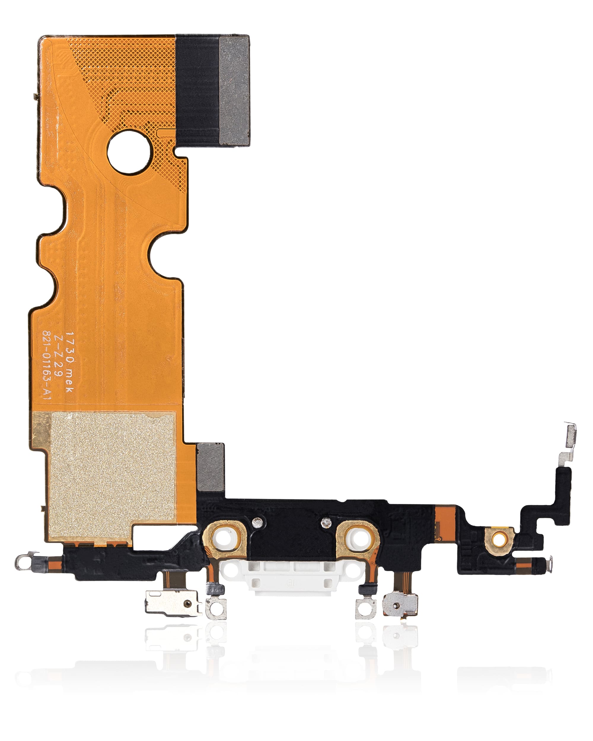 Charging Port Flex Cable Compatible For iPhone SE (2020) (Aftermarket Plus) (White)