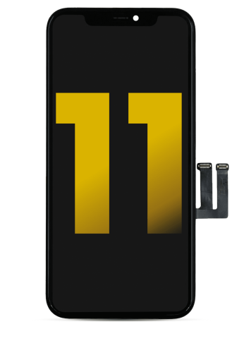 LCD Assembly With Steel Plate Pre-Installed Compatible For iPhone 11 (Premium)