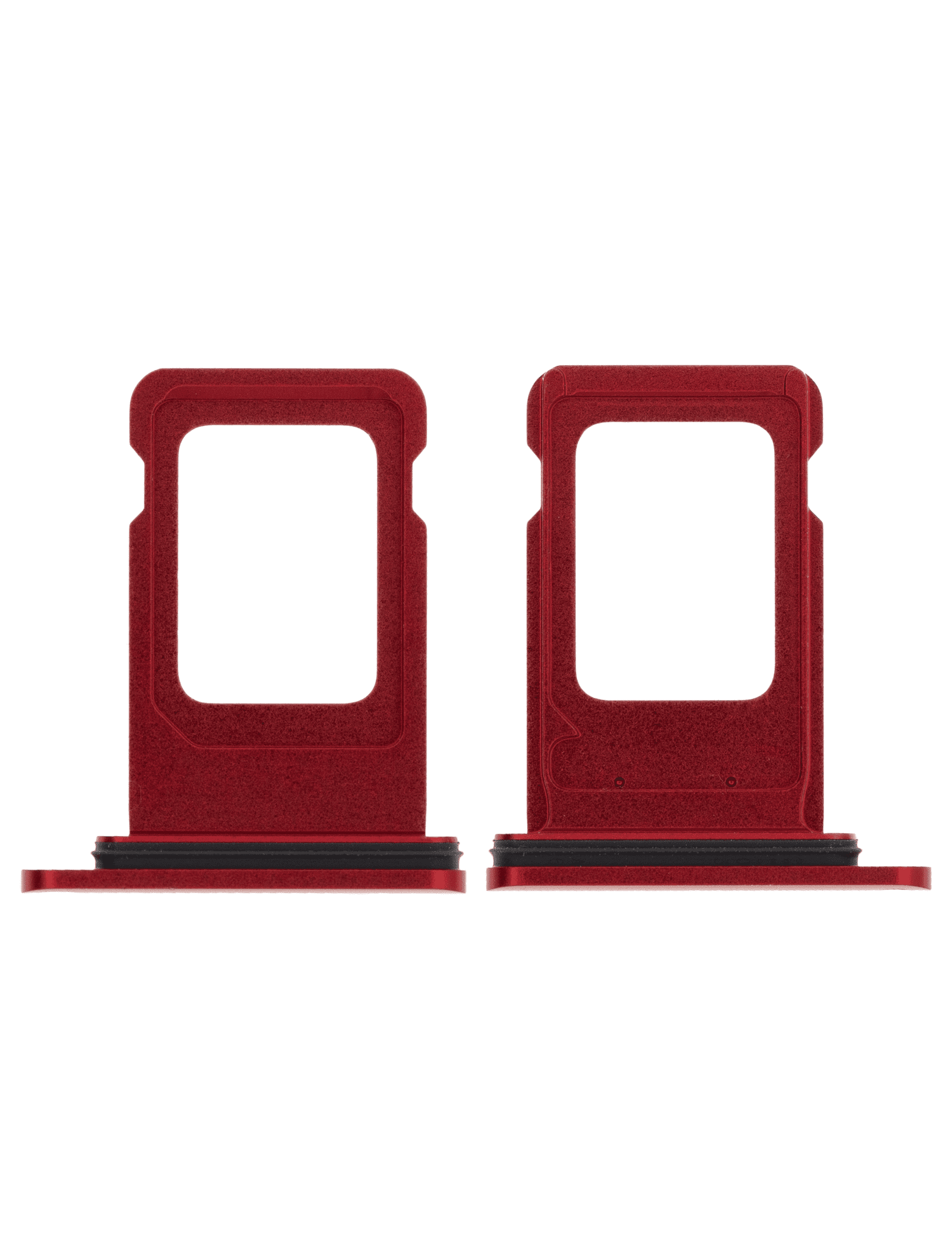 Single Sim Card Tray Compatible For iPhone 11 (Red)