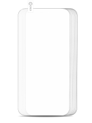 Casper Tempered Glass Compatible For iPhone 13 Mini (100 Pack) (Clear)