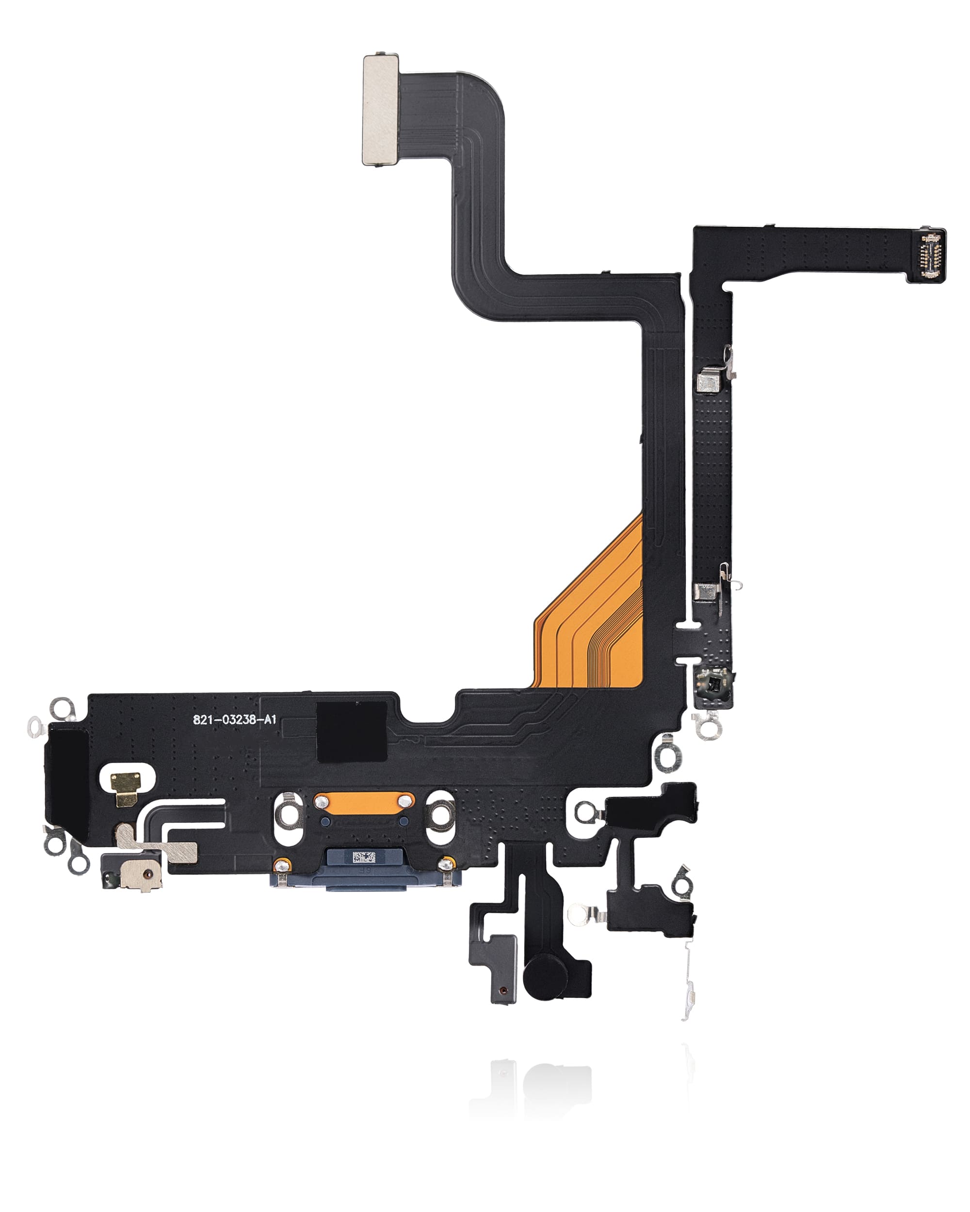 Charging Port Flex Cable Compatible For iPhone 13 Pro (Aftermarket Plus) (Sierra Blue)