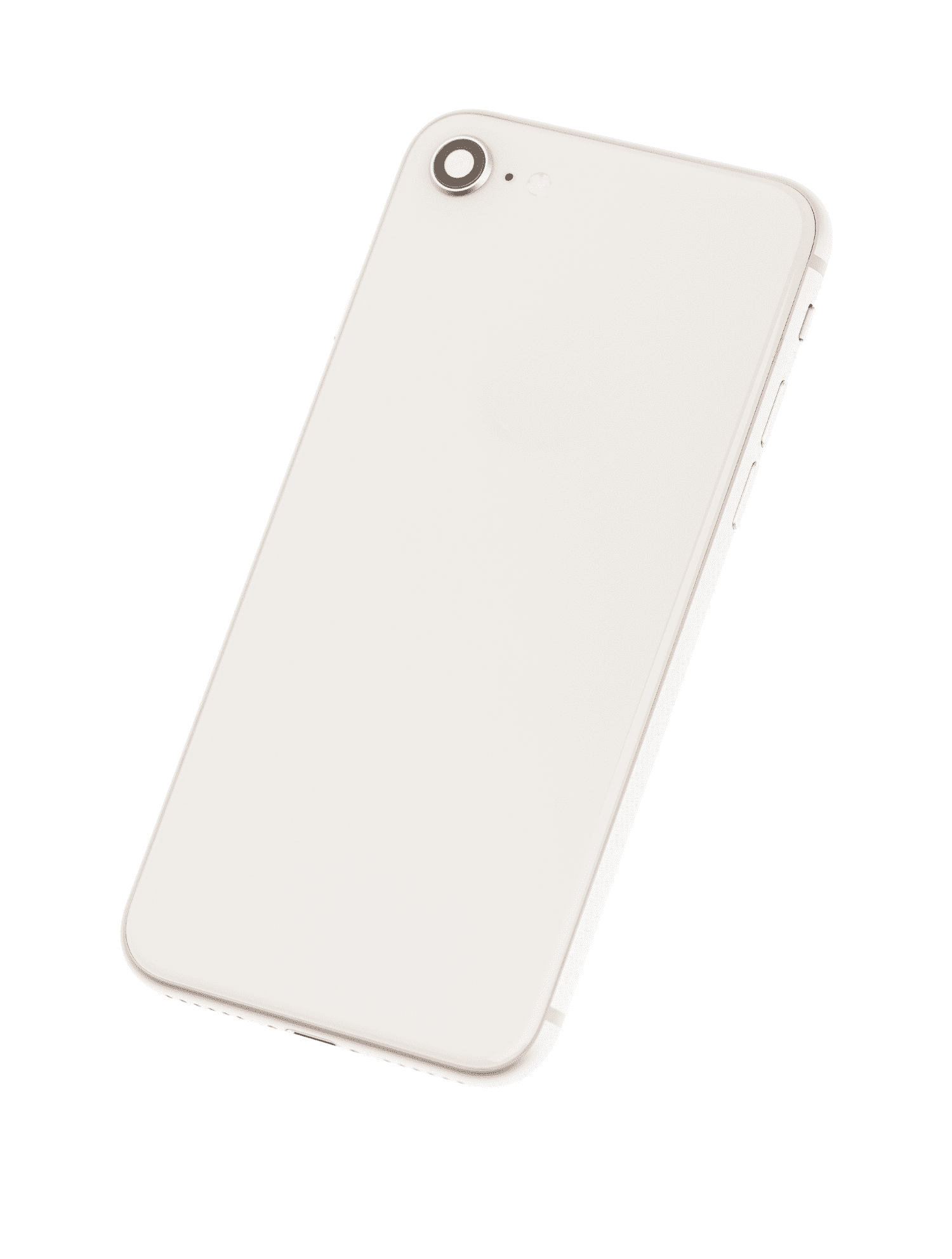 Back Housing W/ Small Components Pre-Installed Compatible For iPhone 8 (Used OEM Pull: Grade A) (Silver)