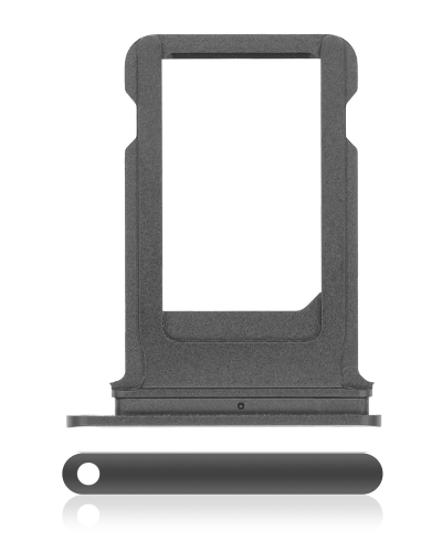 Sim Tray Compatible For iPhone 8 Plus (Space Gray)