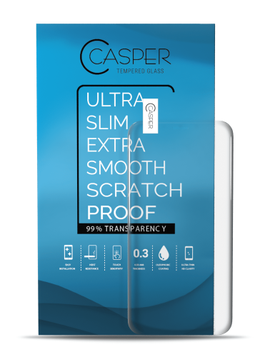 Casper Tempered Glass Compatible For iPhone 12 Mini (10 Pack) (Clear)