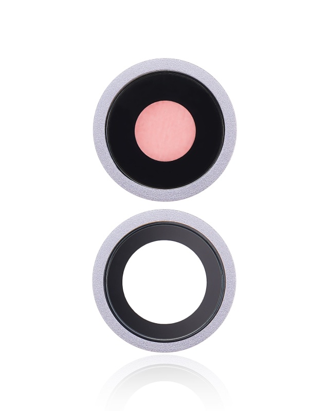 Back Camera Lens With Bracket & Bezel Compatible For iPhone 11 (Purple) (Real Sapphire / Premium)