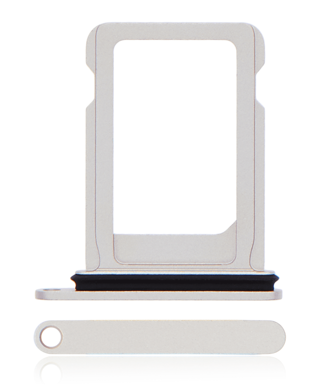 Single Sim Card Tray Compatible For iPhone 12 Mini / 13 Mini (White)