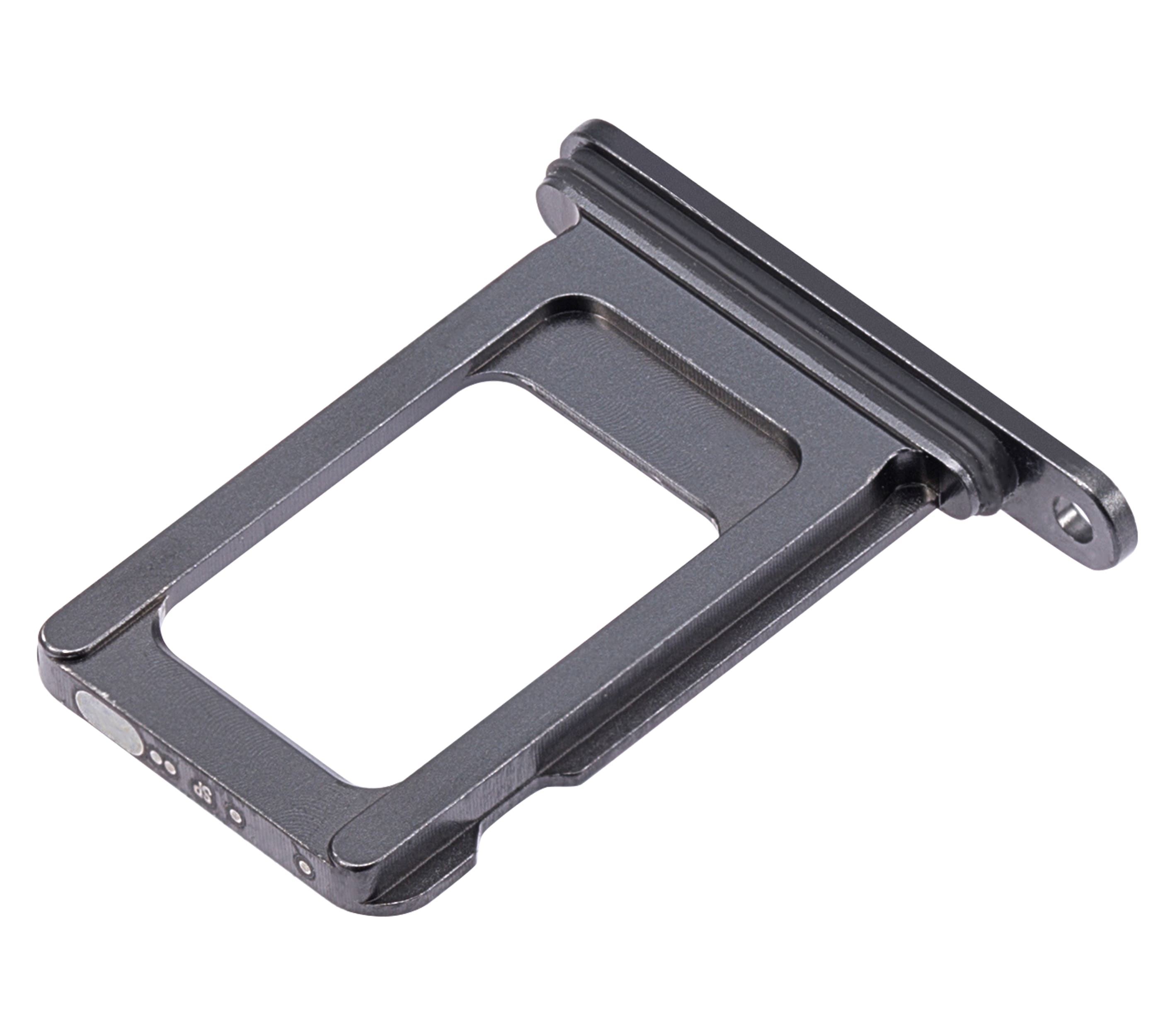 Single Sim Card Tray Compatible For iPhone 14 Pro / 14 Pro Max (Space Black)