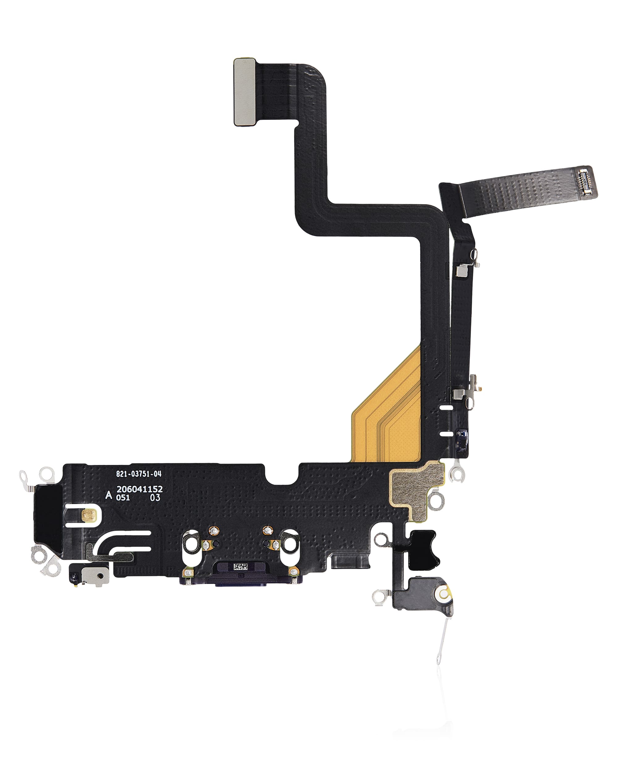 Charging Port Flex Cable Compatible For iPhone 14 Pro (Premium) (Deep Purple)