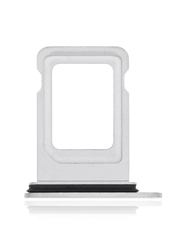 Dual Sim Card Tray Compatible For iPhone 13 Pro / 13 Pro Max (Silver)