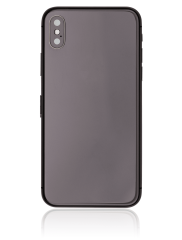 Back Housing W/ Small Components Pre-Installed Compatible For iPhone X (Used OEM Pull: Grade C) (Space Gray)