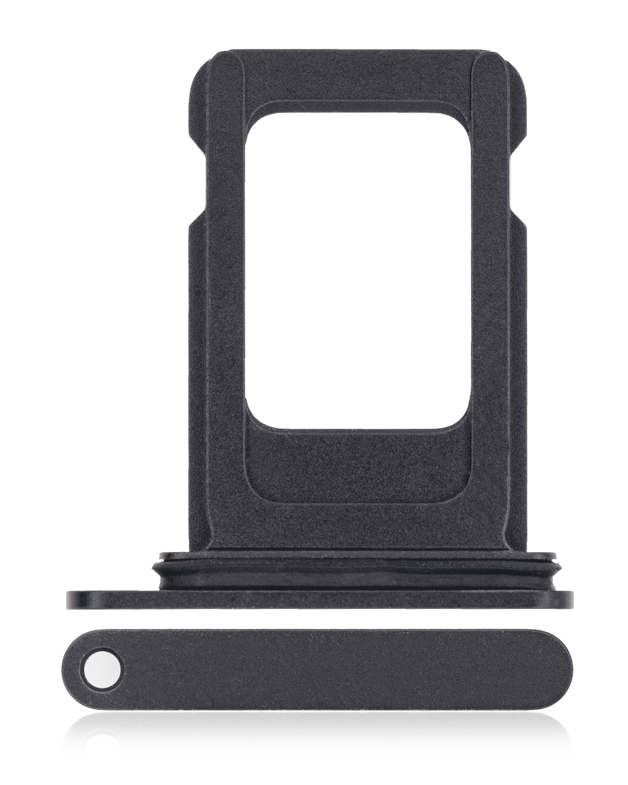Single Sim Card Tray Compatible For iPhone 12 / 13 (Black)