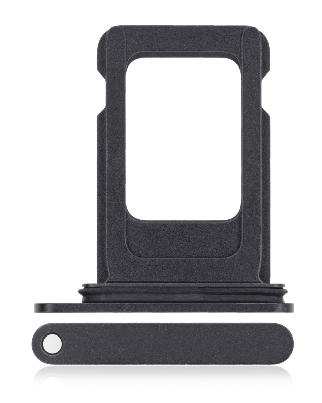 Single Sim Card Tray Compatible For iPhone 12 / 13 (Black)
