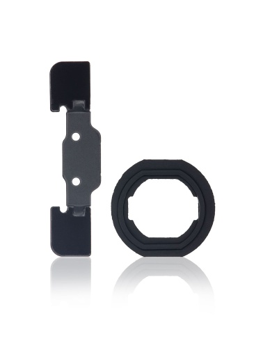 Home Button Holding Bracket With Rubber Gasket Compatible For iPad Air 1