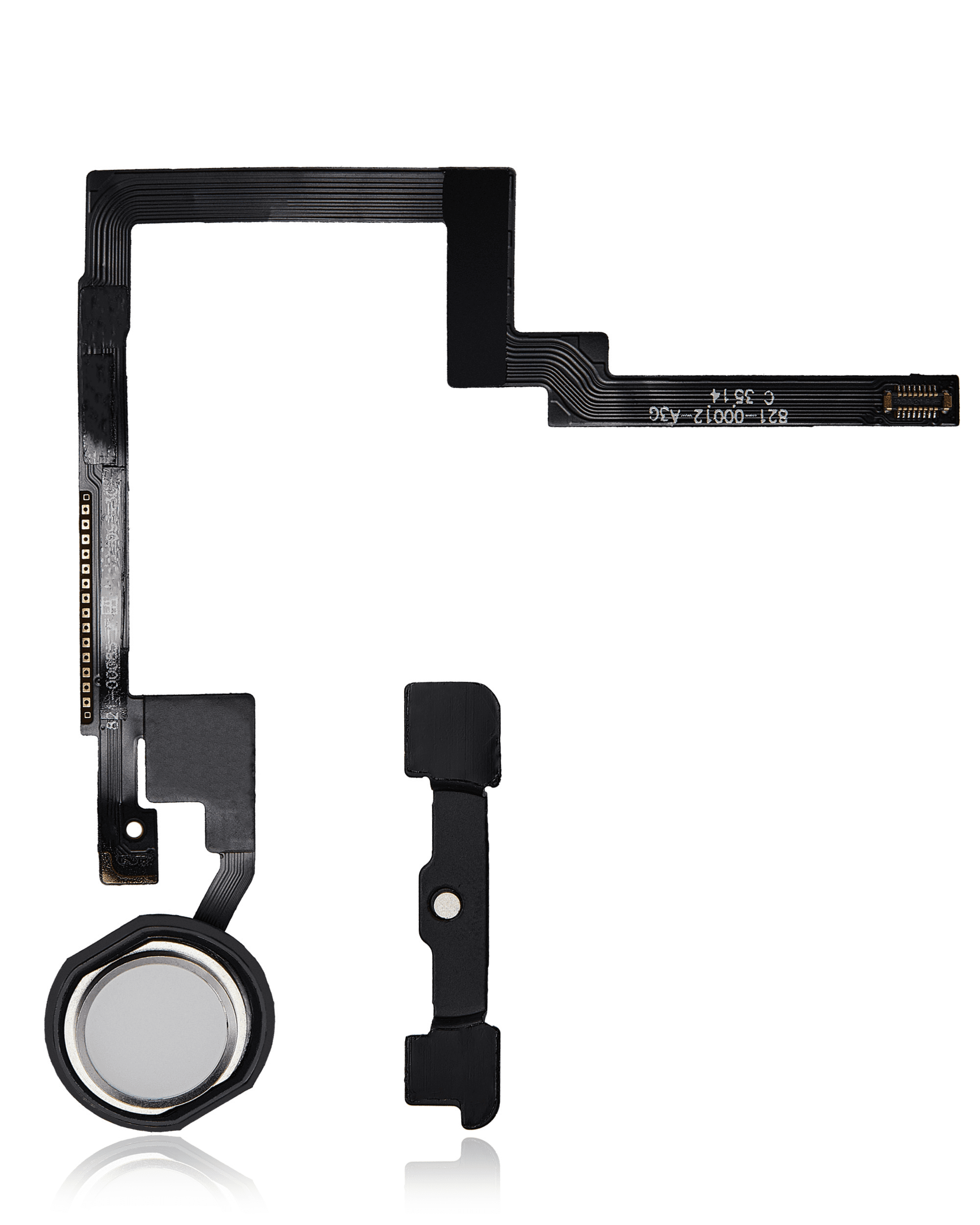 Home Button With Flex Compatible For iPad Mini 3 (White)