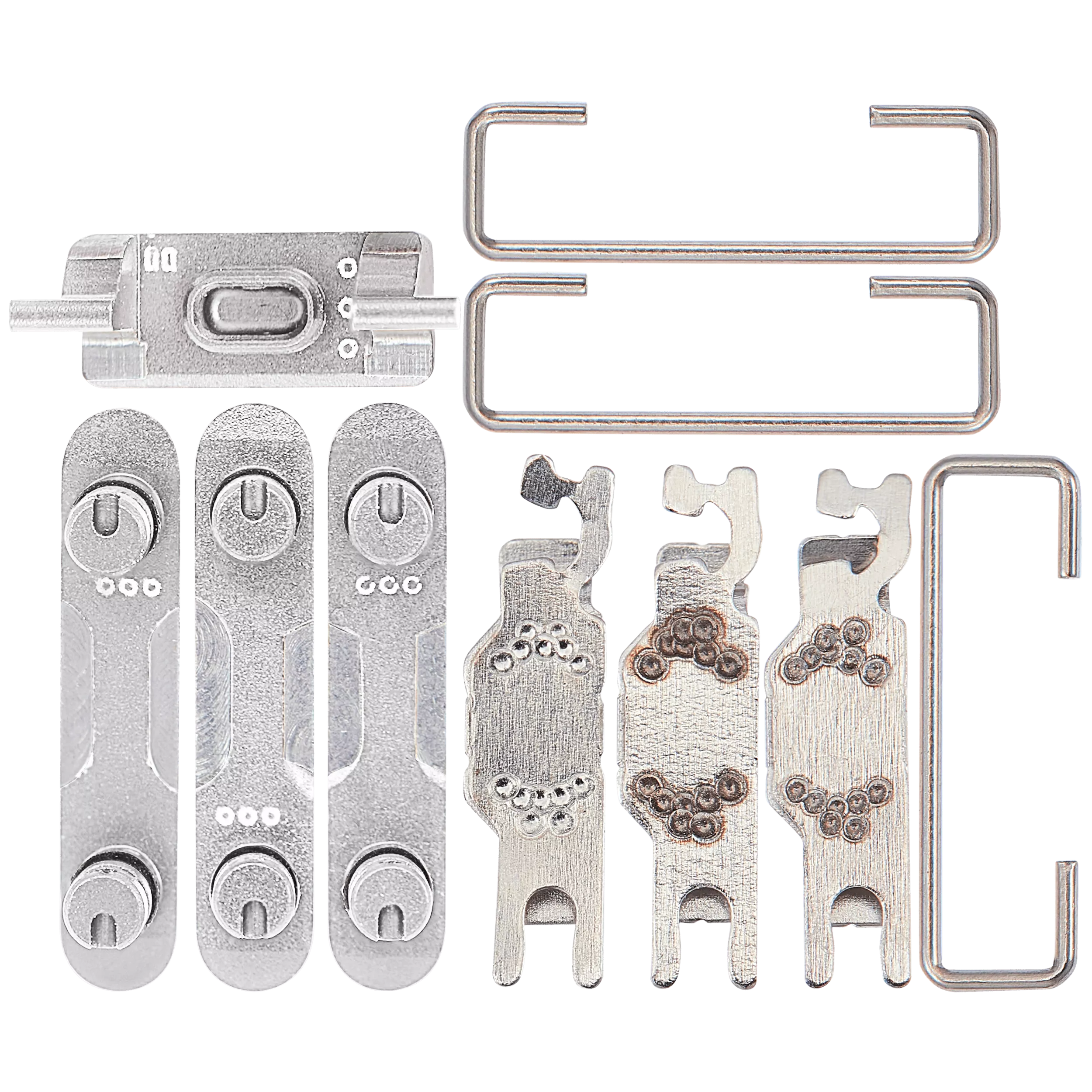 Hard Buttons (Power / Volume / Switch) Compatible For iPhone SE (2022) (White)