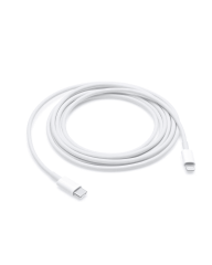 USB-C To Lightning Cable (3ft.) Compatible For iPhone / iPad / iPod (Used OEM Pull: Grade A) (Bulk Pack)