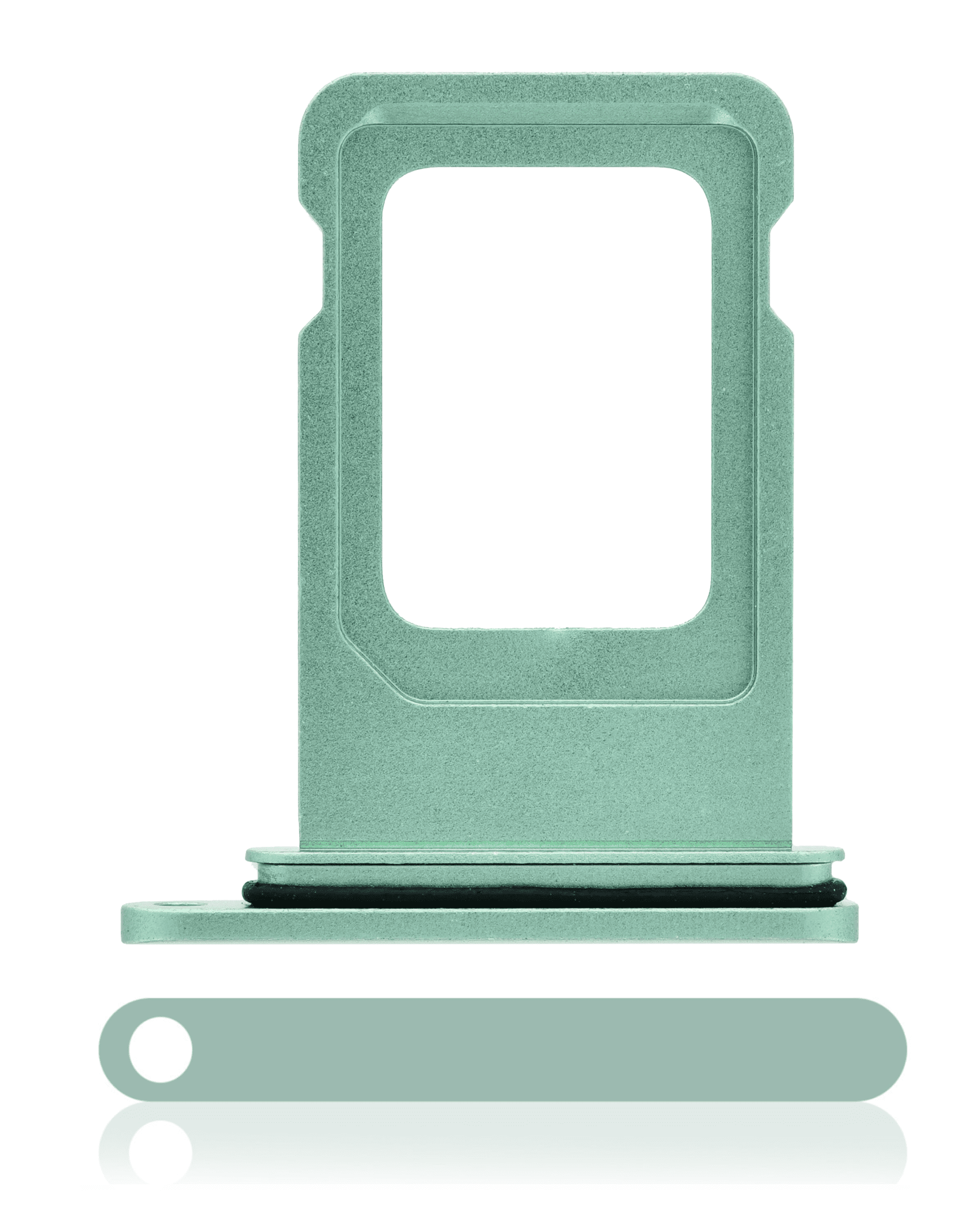 Dual Sim Card Tray Compatible For iPhone 11 (Green)