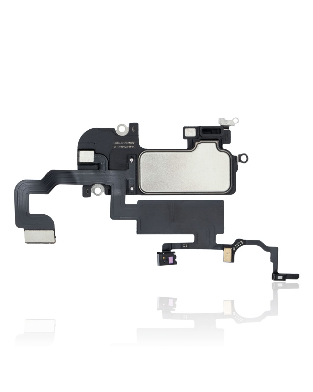 Earpiece Speaker With Proximity Sensor Cable Compatible For iPhone 12 Pro Max (Warning: Irreparable Face ID Functionality) (Aftermarket)