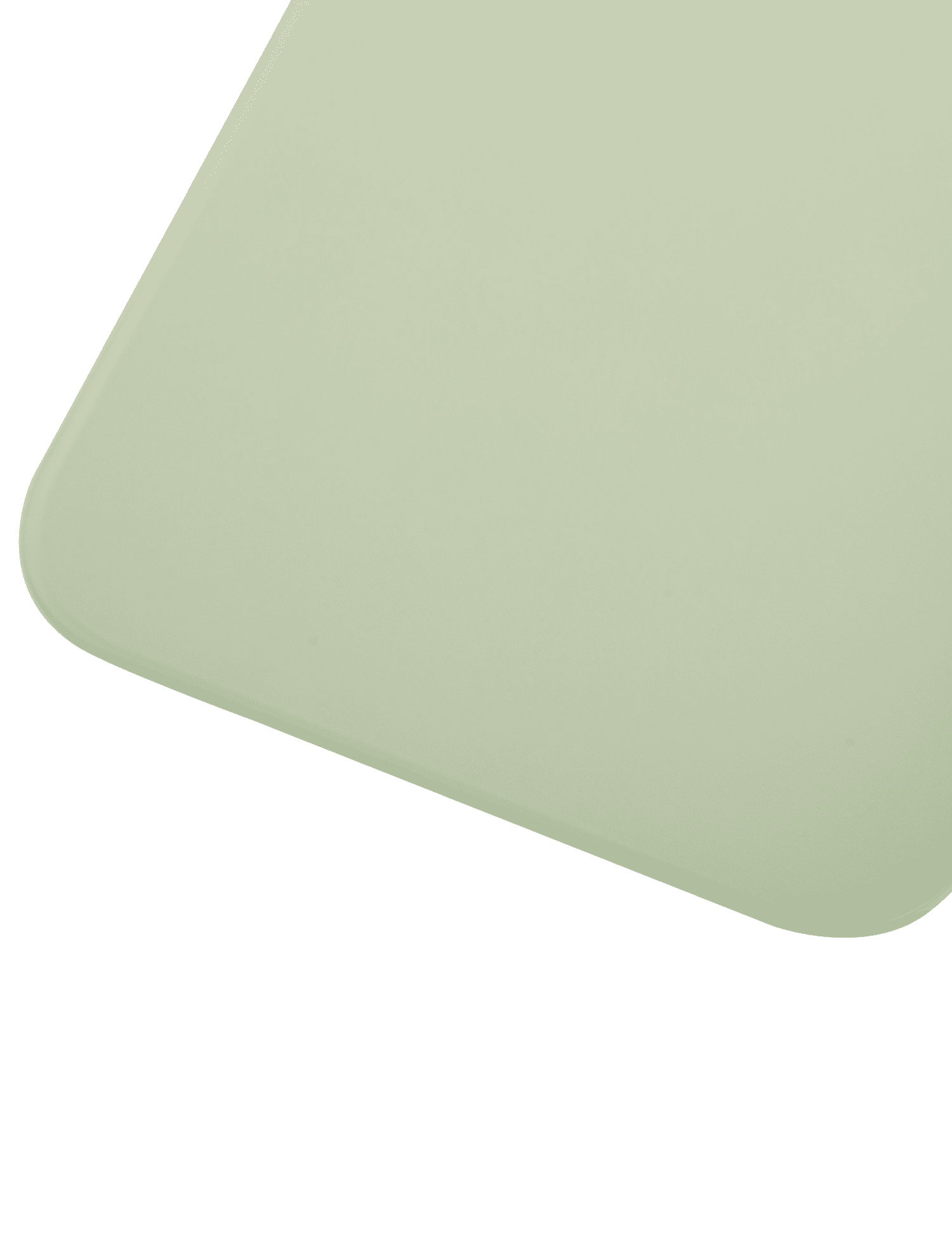 Back Glass With 3M Adhesive Compatible For iPhone 12 (No Logo / Large Camera Hole) (Green)