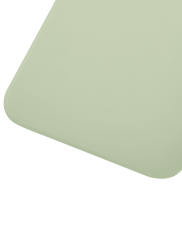 Back Glass With 3M Adhesive Compatible For iPhone 12 (No Logo / Large Camera Hole) (Green)