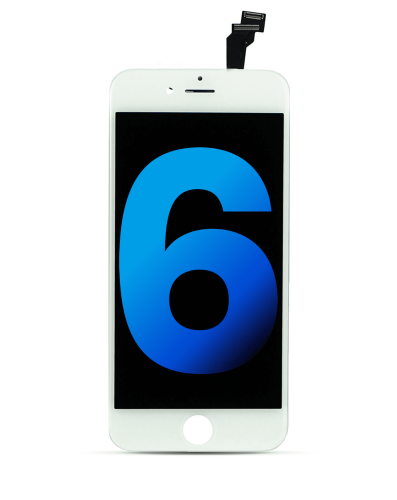 LCD Assembly Compatible For iPhone 6 (Aftermarket) (White)
