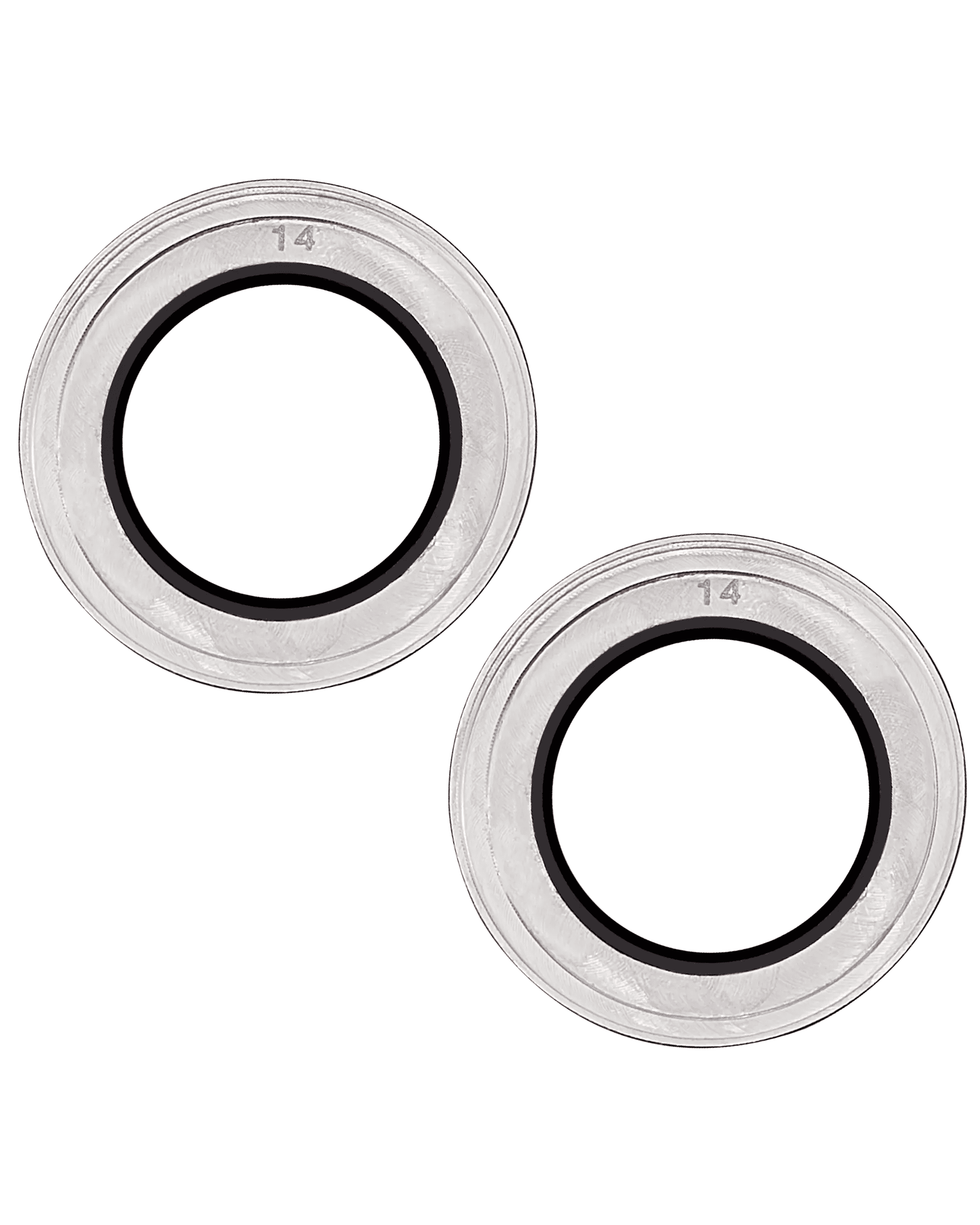 Casper Camera Lens Protector Compatible For iPhone 14 / 14 Plus (Yellow) (Clear)