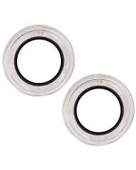 Casper Camera Lens Protector Compatible For iPhone 14 / 14 Plus (Yellow) (Clear)