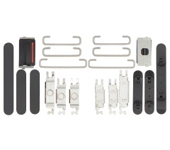 Hard Buttons (Power / Volume / Switch) Compatible For iPhone 13 / 13 Mini (Midnight)