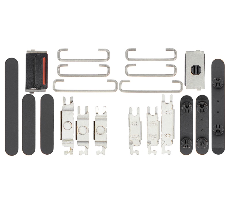 Hard Buttons (Power / Volume / Switch) Compatible For iPhone 13 / 13 Mini (Midnight)