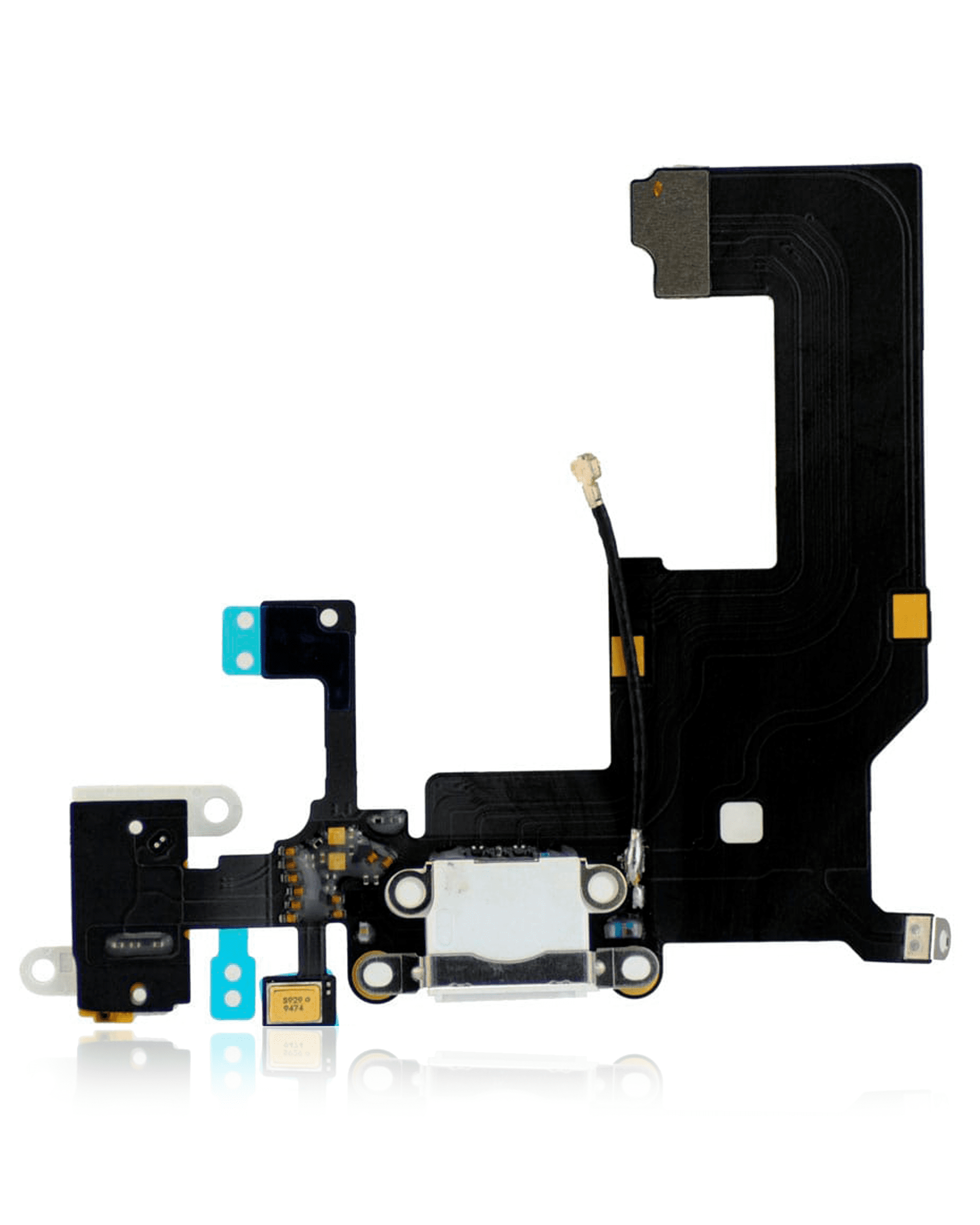 Charging Port Flex Cable Compatible For iPhone 5 (Silver)