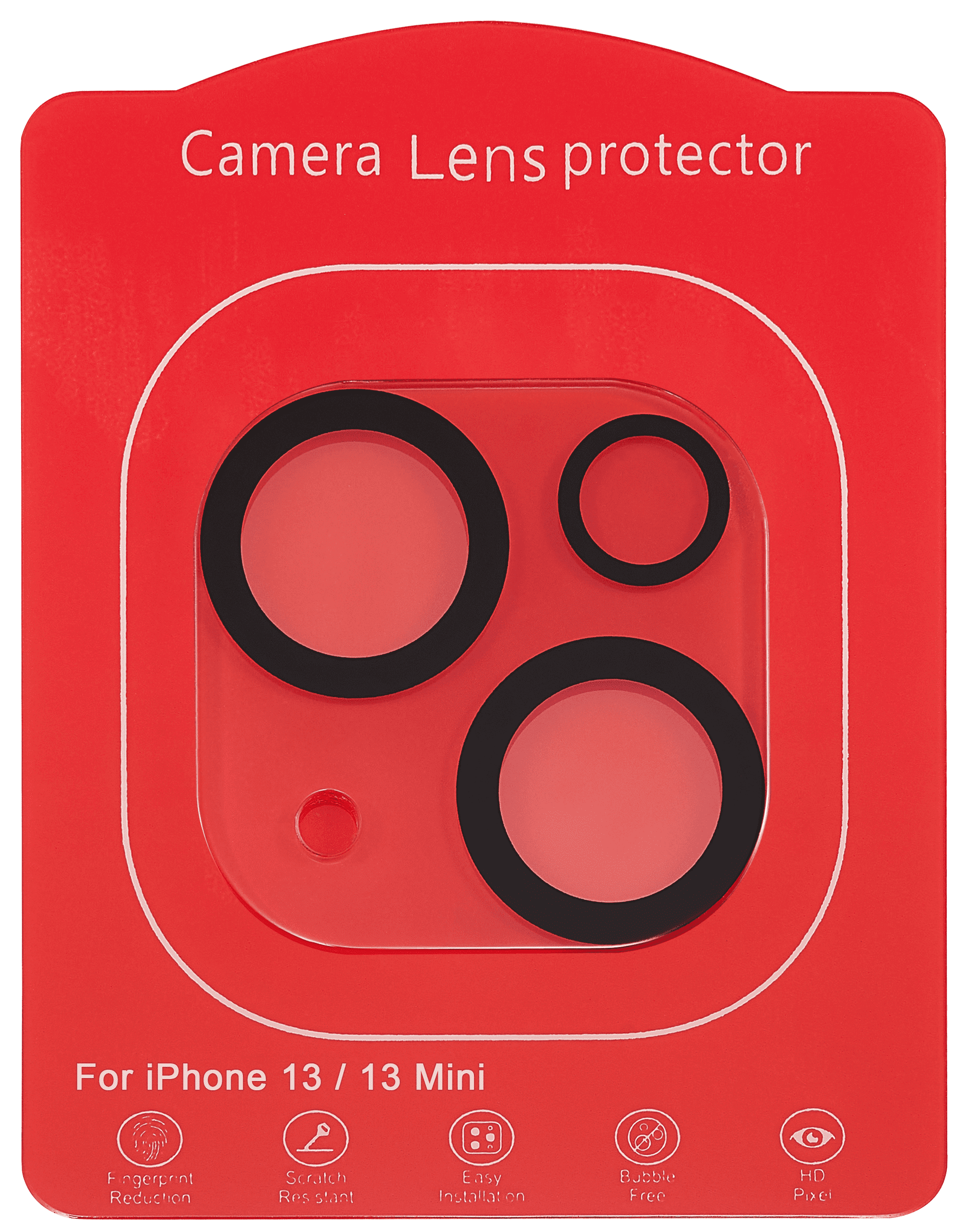 Casper Camera Lens Protector Compatible For iPhone 13 / 13 Mini (Crystal Full Cover)