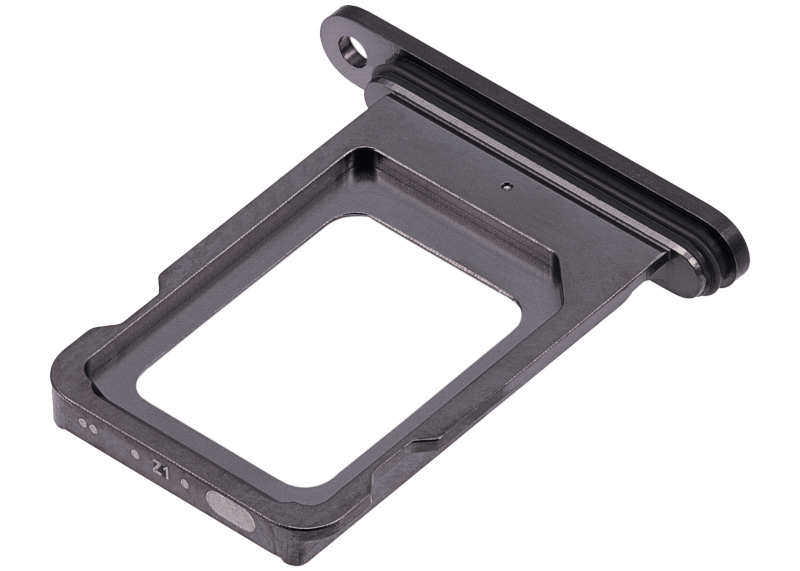 Dual Sim Card Tray Compatible For iPhone 15 Pro / 15 Pro Max (Blue Titanium)