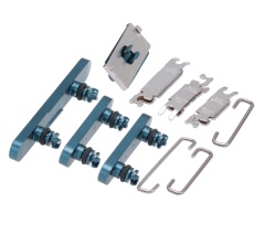 Hard Buttons (Power / Volume / Switch) Compatible For iPhone 13 / 13 Mini (Blue)