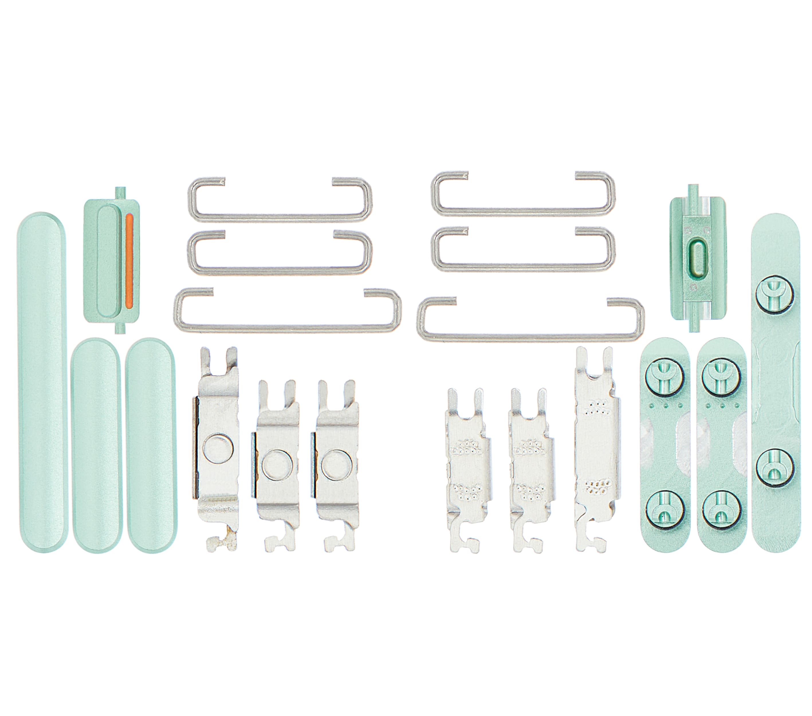 Hard Buttons (Power / Volume / Switch) Compatible For iPhone 11 (Green)