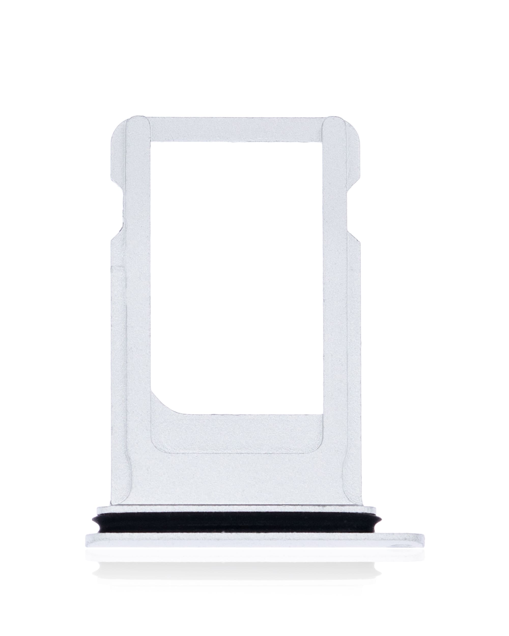 Sim Tray Compatible For iPhone 8 Plus (Silver)