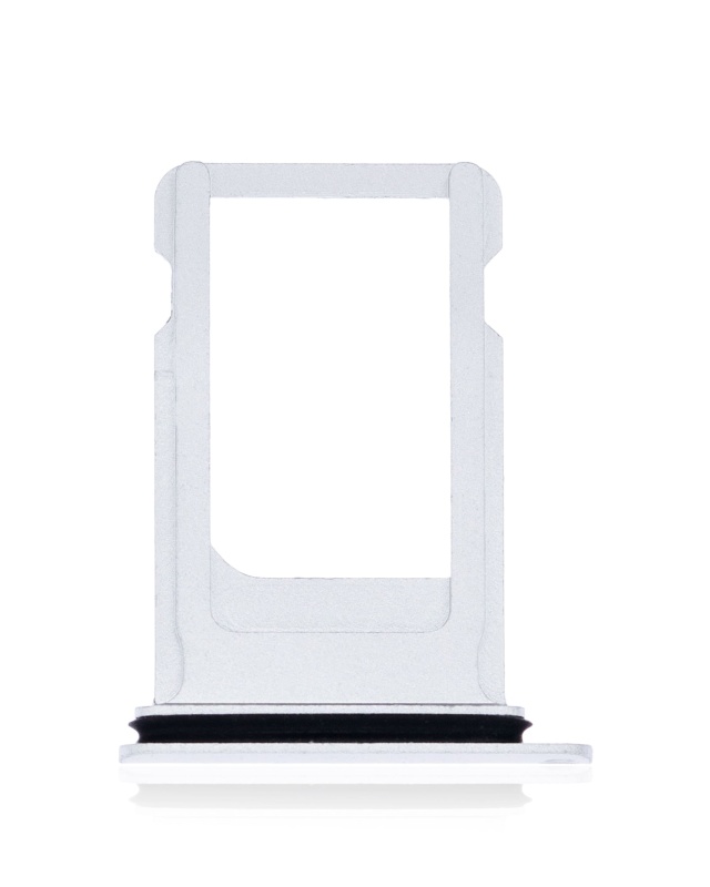 Sim Tray Compatible For iPhone 8 Plus (Silver)