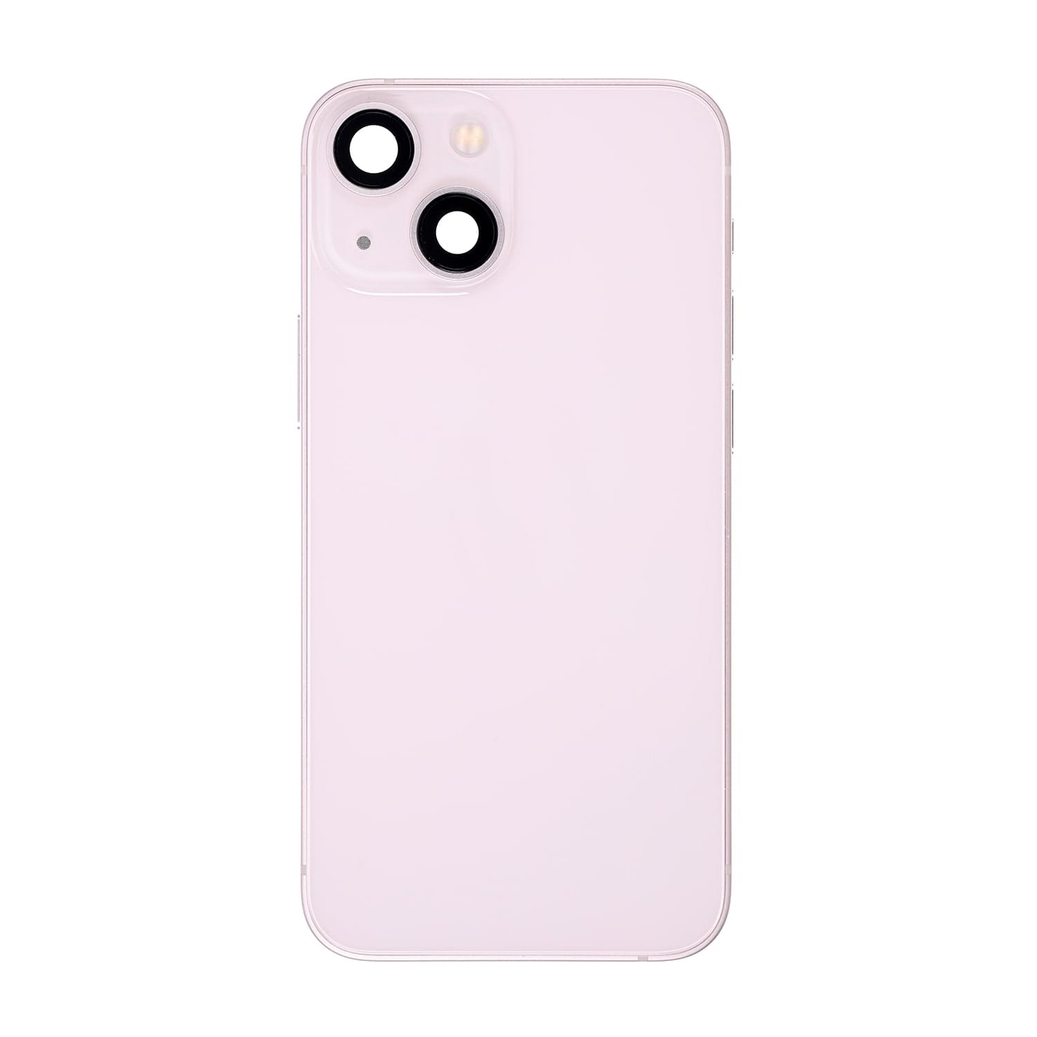 Back Housing W/ Small Components Pre-Installed Compatible For iPhone 13 Mini (US Version) (Used OEM Pull: Grade A) (Pink)