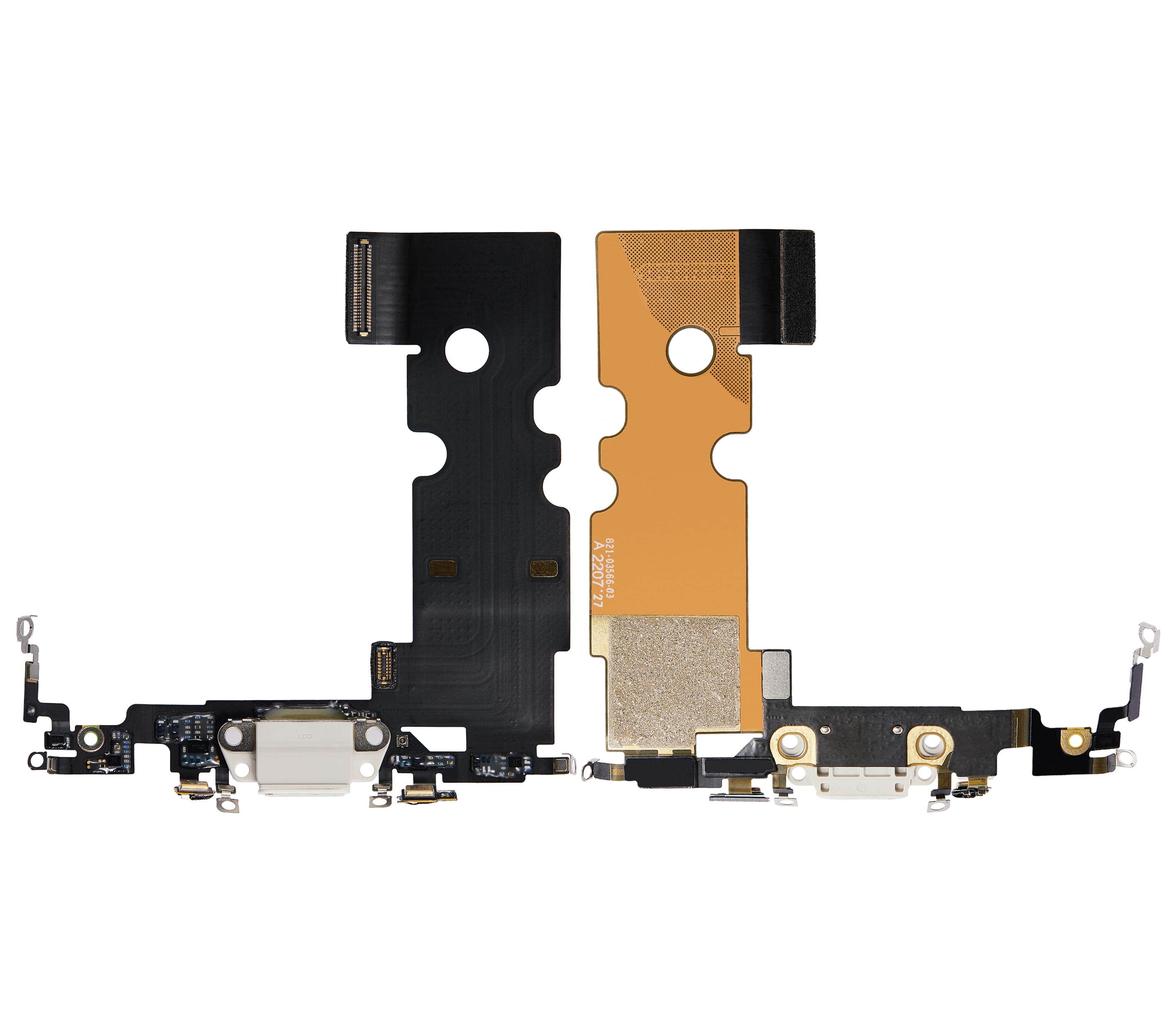 Charging Port Flex Cable Compatible For iPhone SE (2022) (Premium) (Starlight)