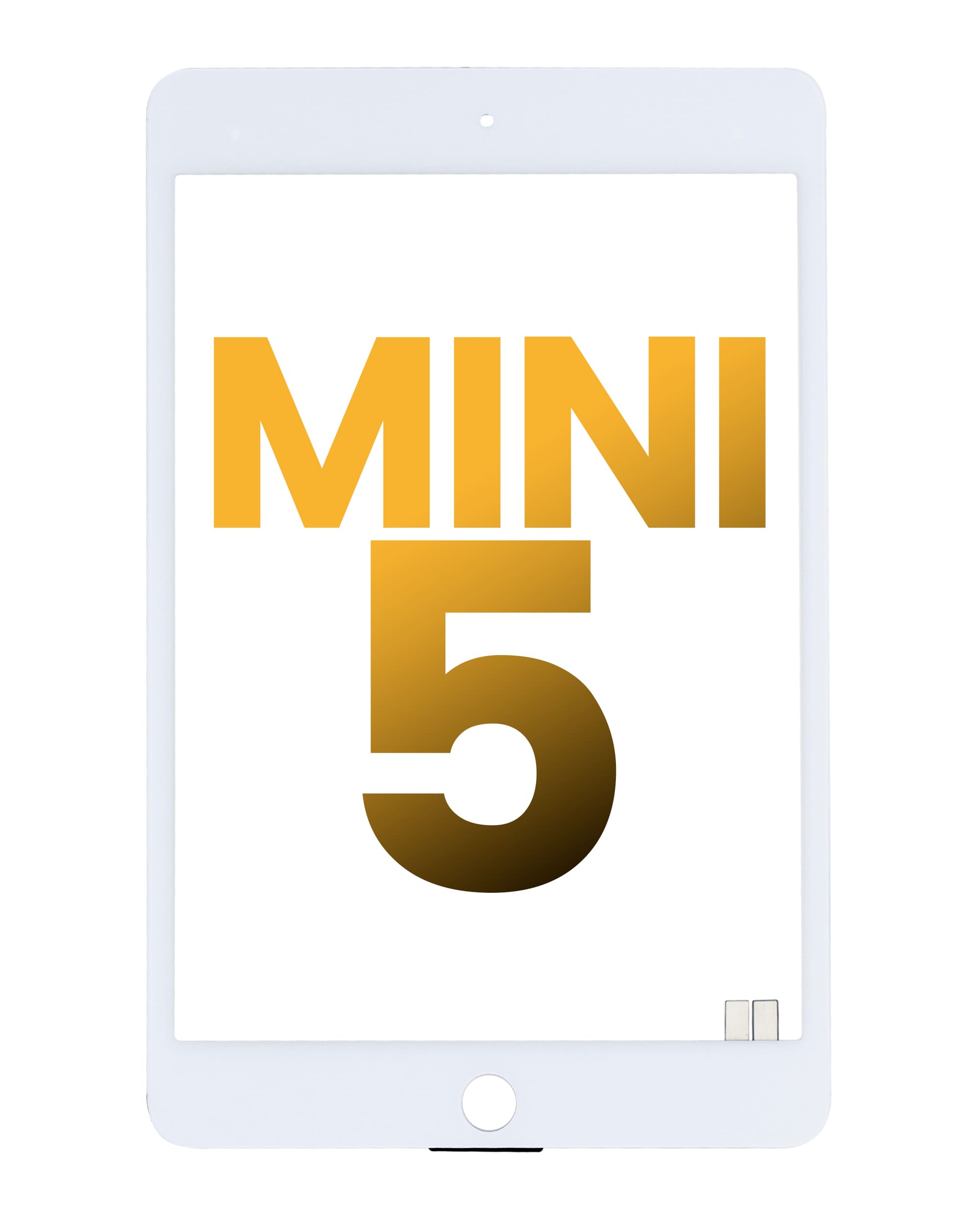 Digitizer Compatible For iPad Mini 5 (Glass Separation Required) (Premium) (White)