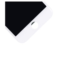 LCD Assembly With Steel Plate Compatible For iPhone 7 (Aftermarket: AQ7) (White)